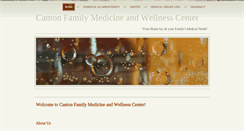 Desktop Screenshot of cantonfamilymedicinepc.com